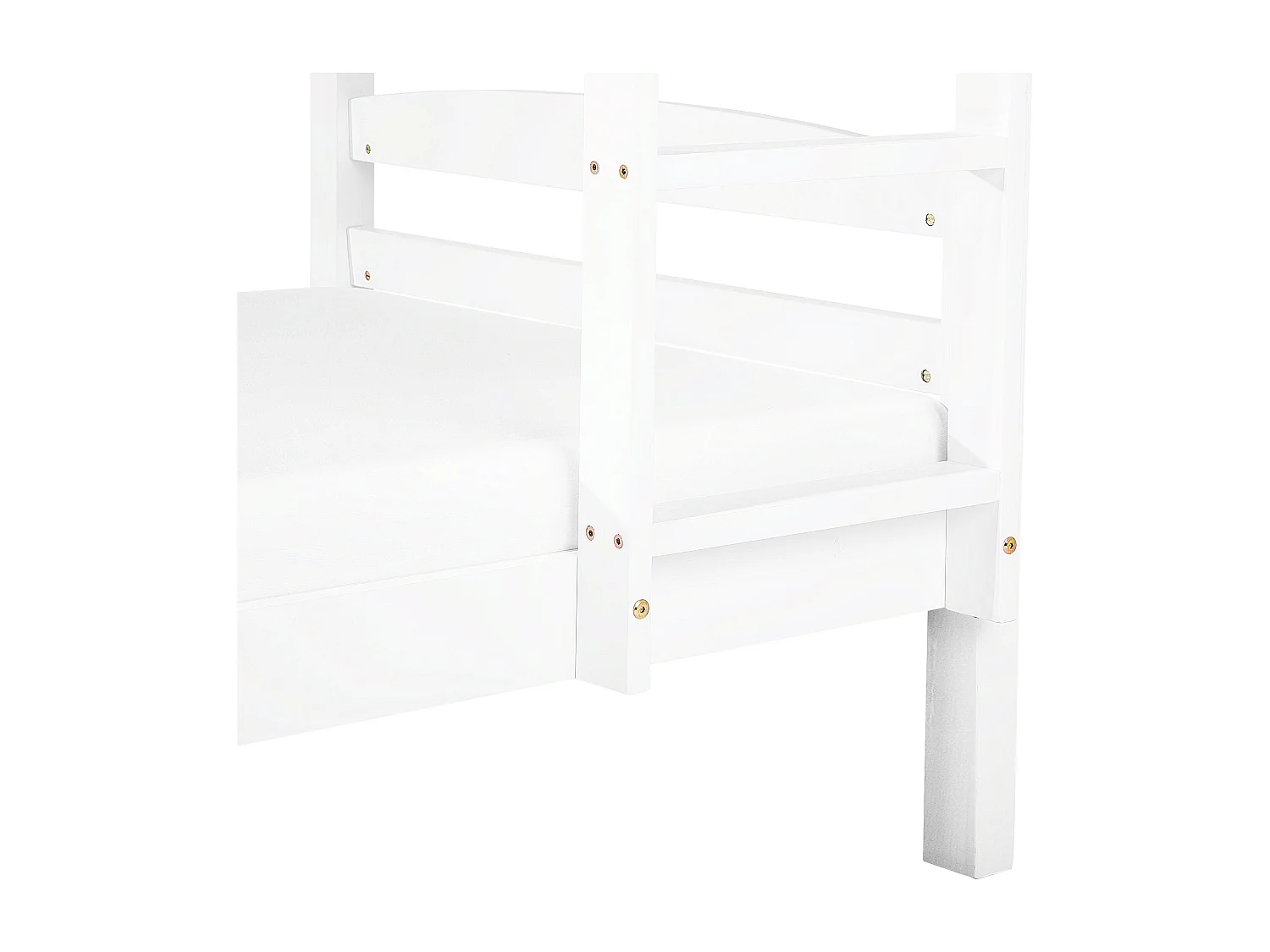 Letto a castello Legno di pino REGAT 90 x 200 cm Bianco