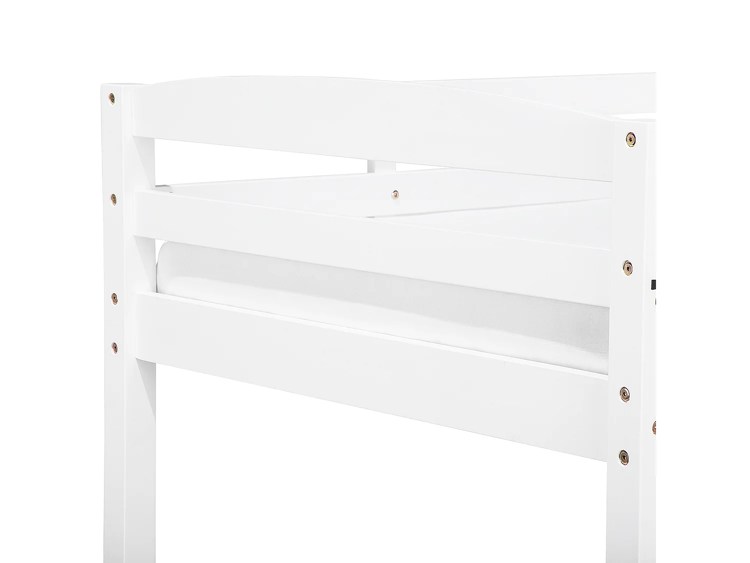 Lit superposé Bois de pin REGAT 90 x 200 cm Blanc