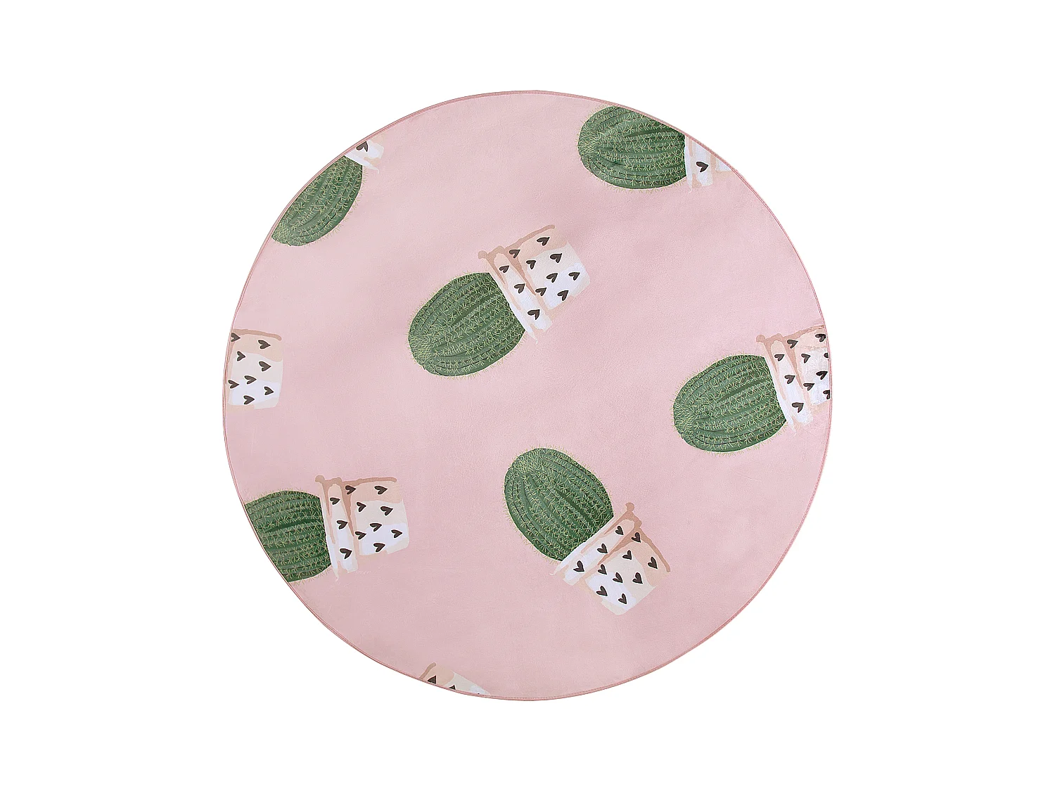 Tapis enfant ELDIVAN Rose ø 120 cm
