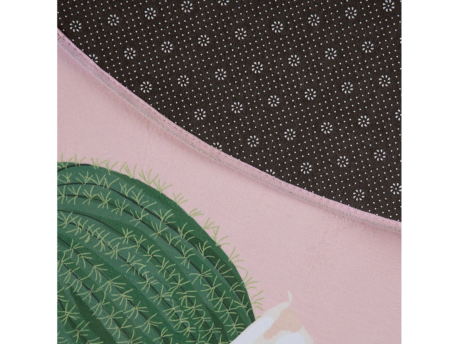 Tapis enfant ELDIVAN Rose ø 120 cm