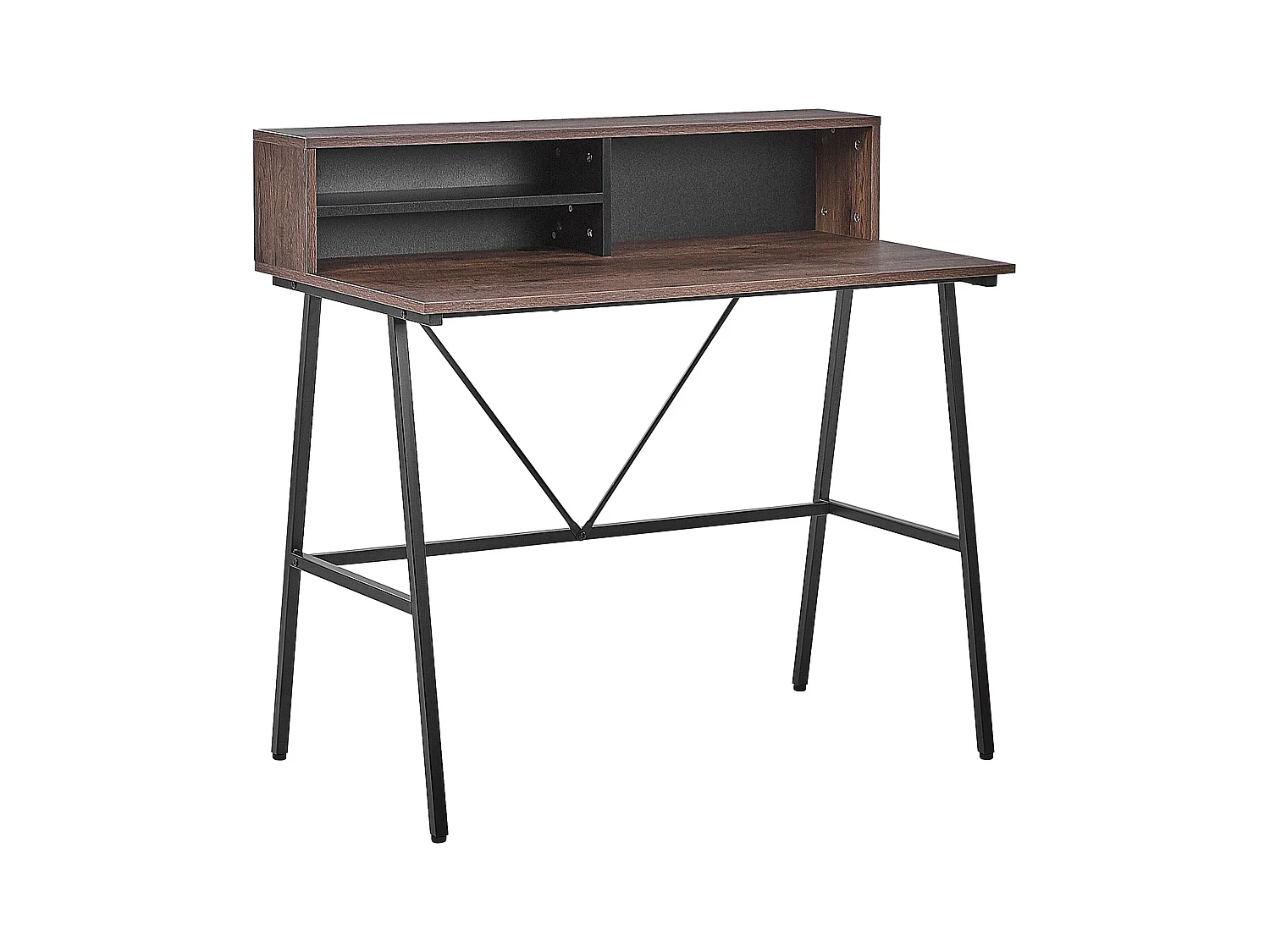 Table de bureau HARISON Marron foncé 100 cm 53 cm