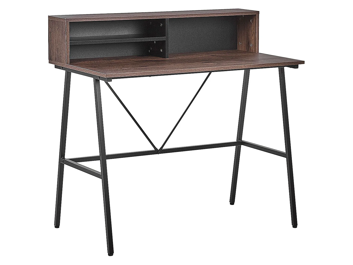 Table de bureau HARISON Marron foncé 100 cm 53 cm