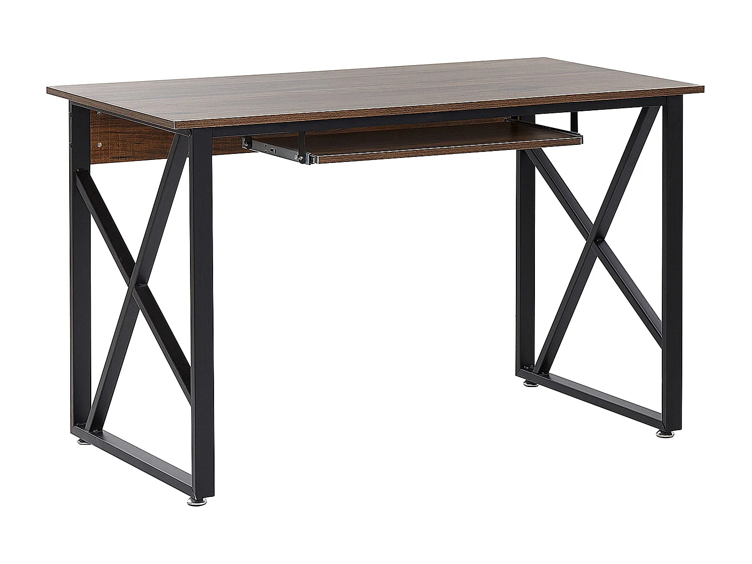 Table de bureau DARBY Marron foncé 120 cm 60 cm