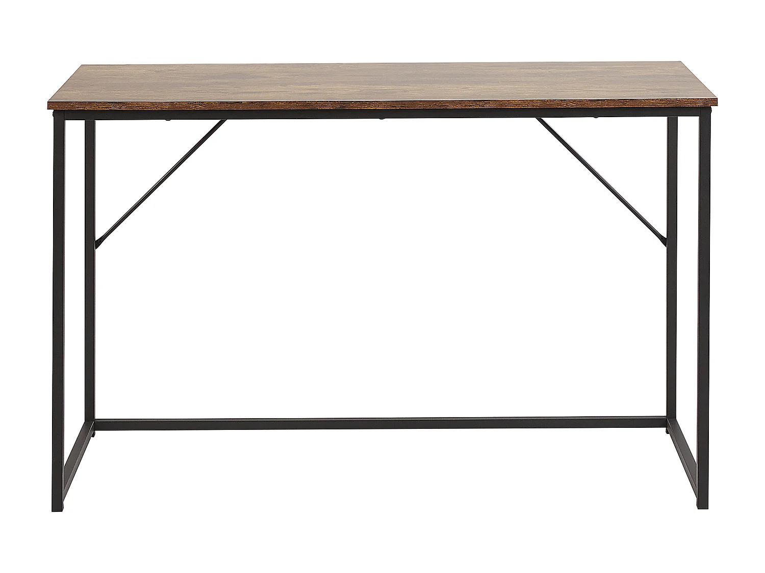 Table de bureau PEMBRO Marron foncé 120 cm 55 cm