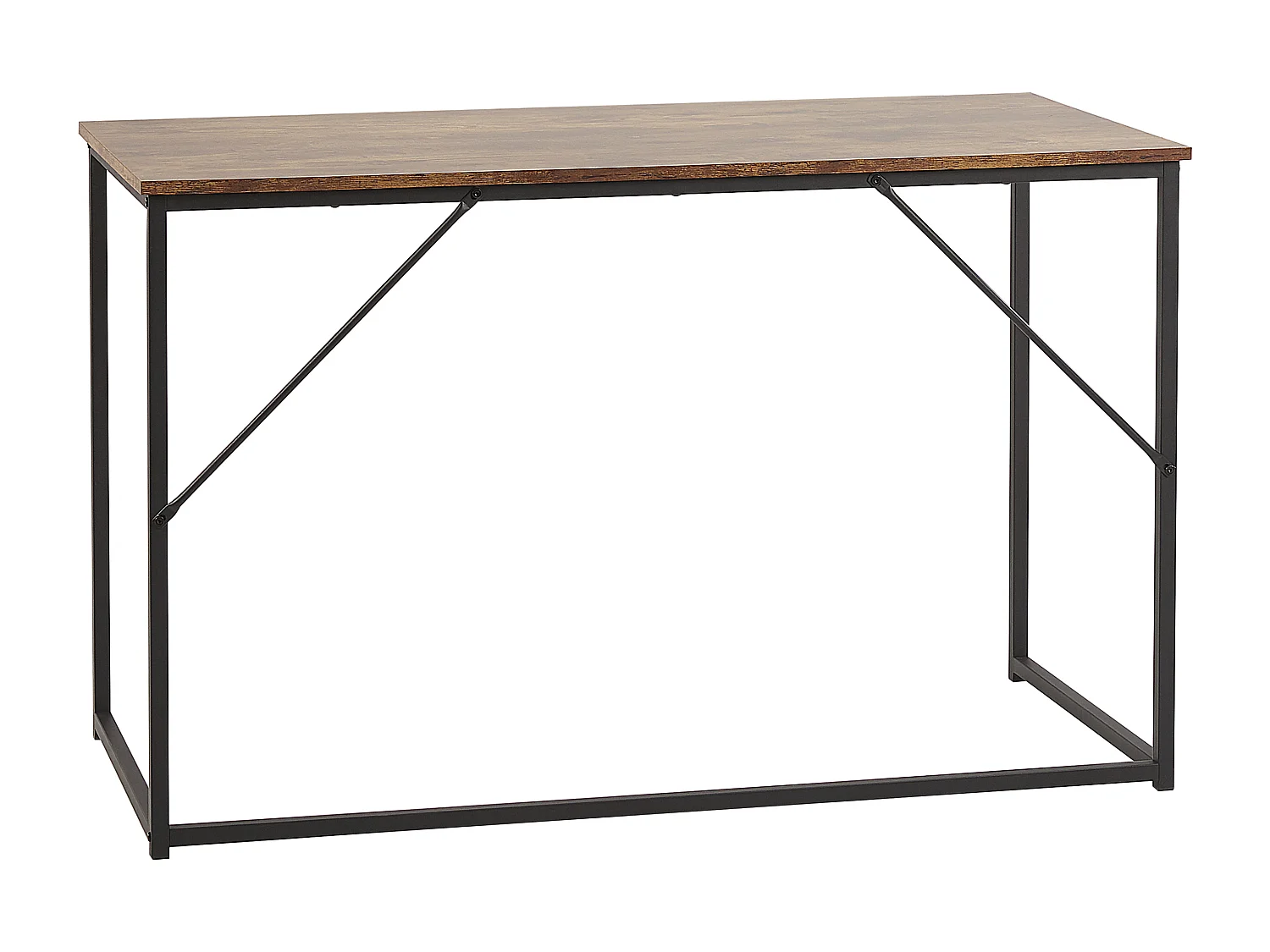 Table de bureau PEMBRO Marron foncé 120 cm 55 cm