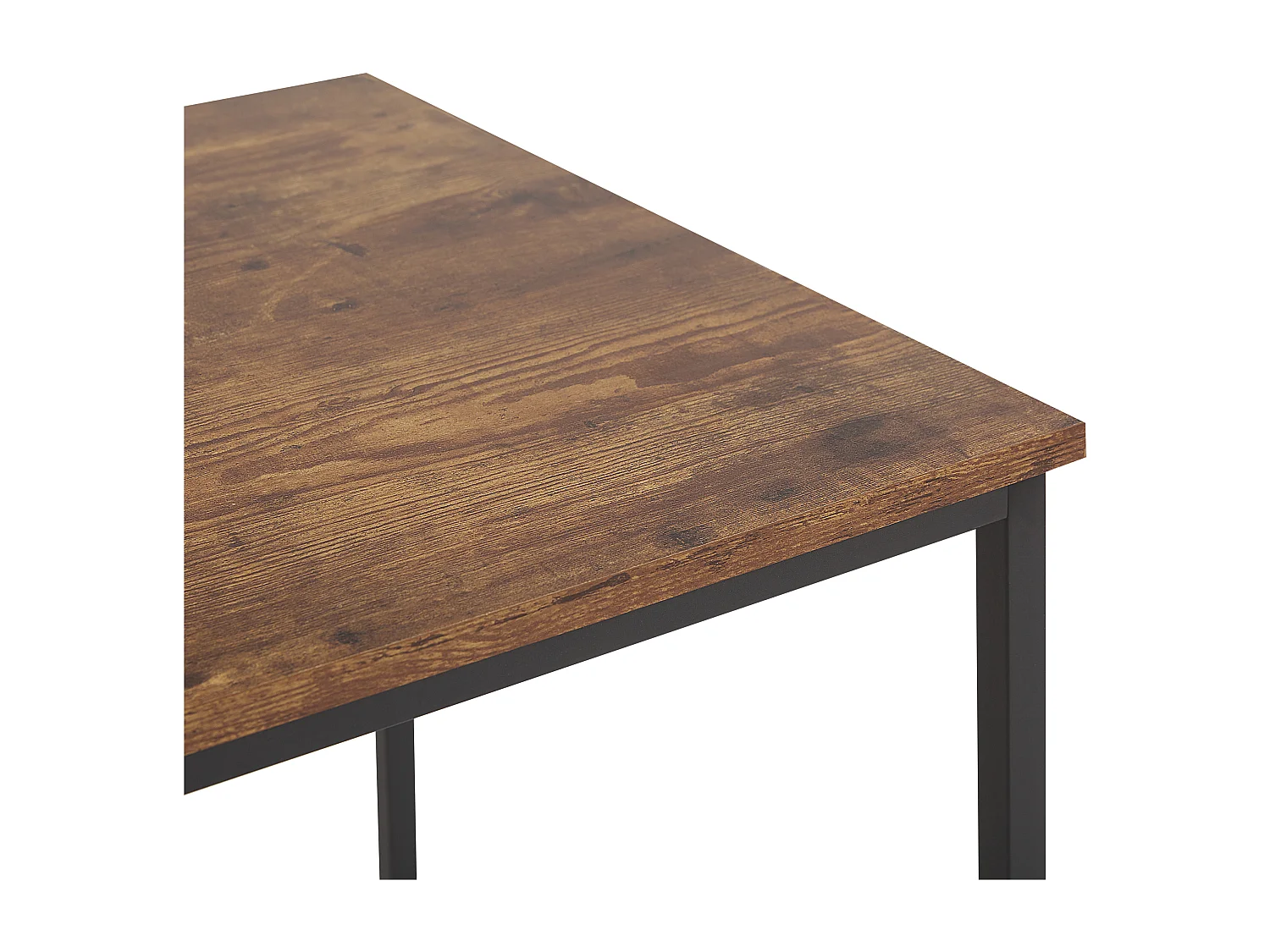 Table de bureau PEMBRO Marron foncé 120 cm 55 cm