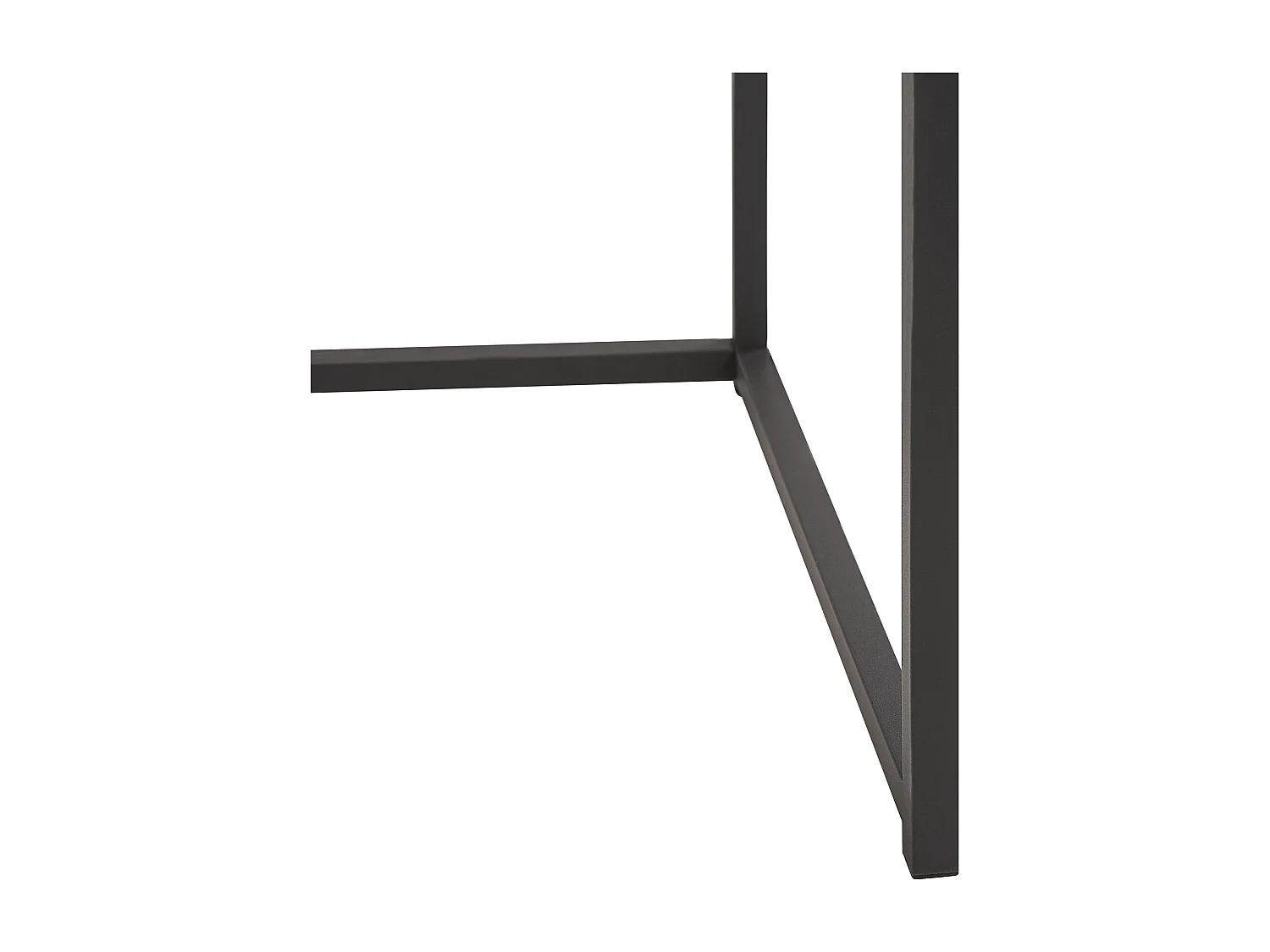 Table de bureau PEMBRO Marron foncé 120 cm 55 cm