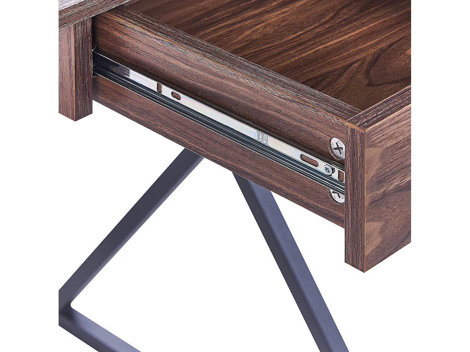 Table de bureau NOXON Marron foncé 120 cm 54 cm avec rangement
