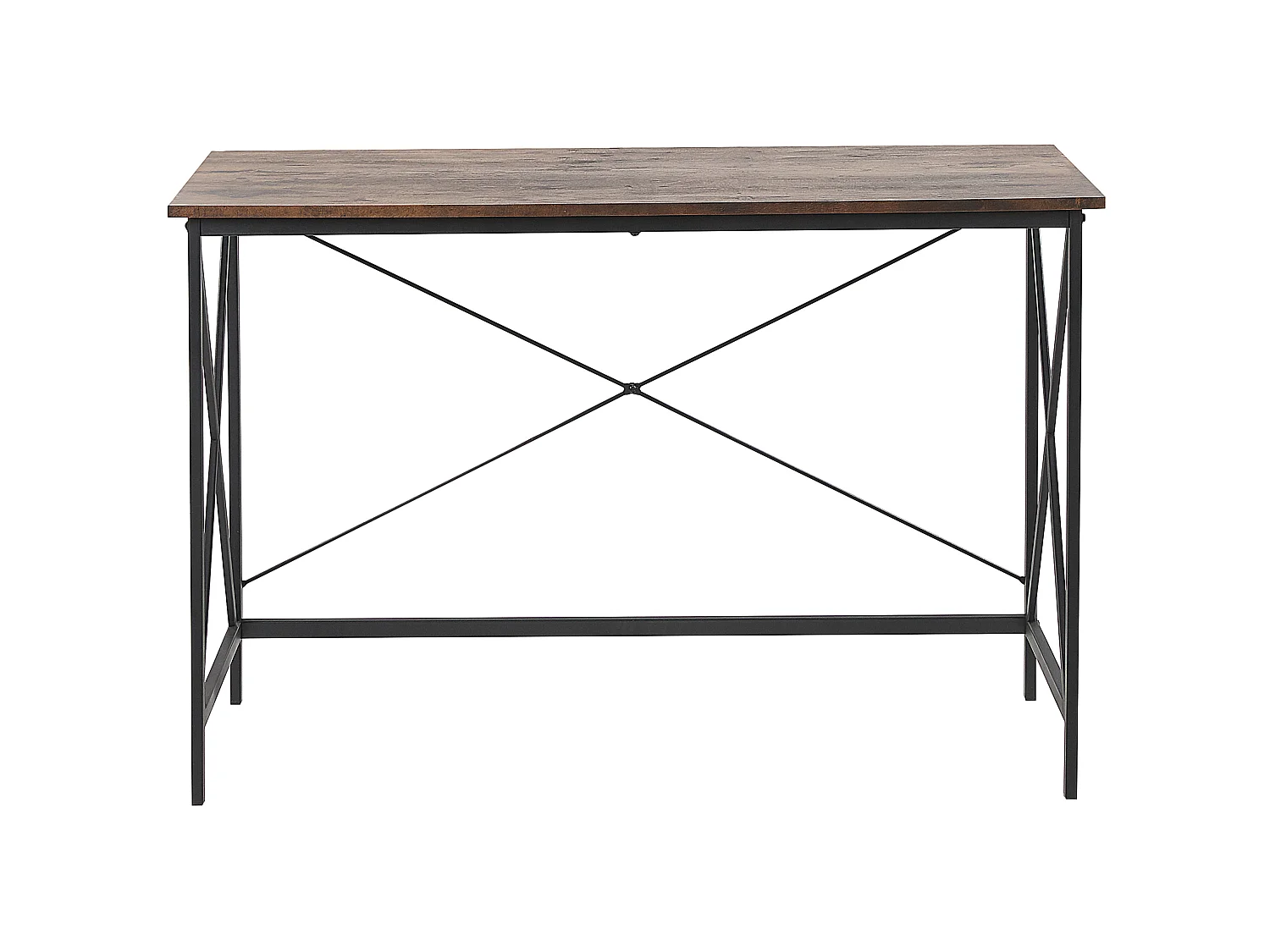Table de bureau FUTON Marron foncé 115 cm 60 cm