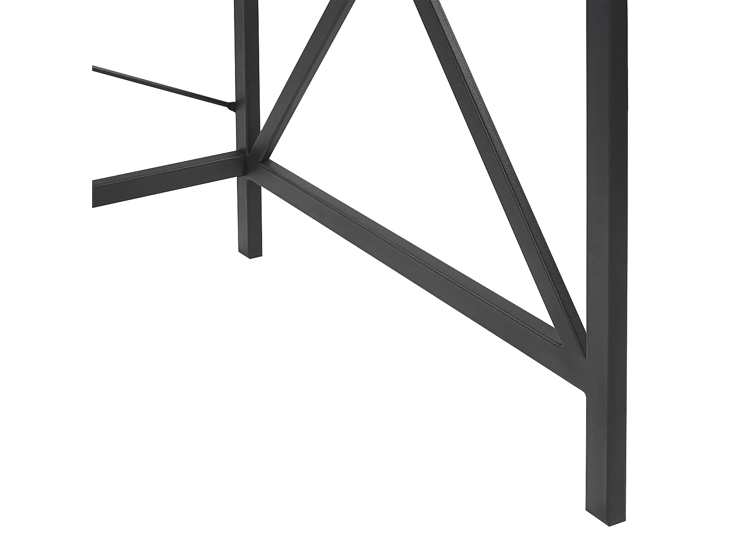 Table de bureau FUTON Marron foncé 115 cm 60 cm