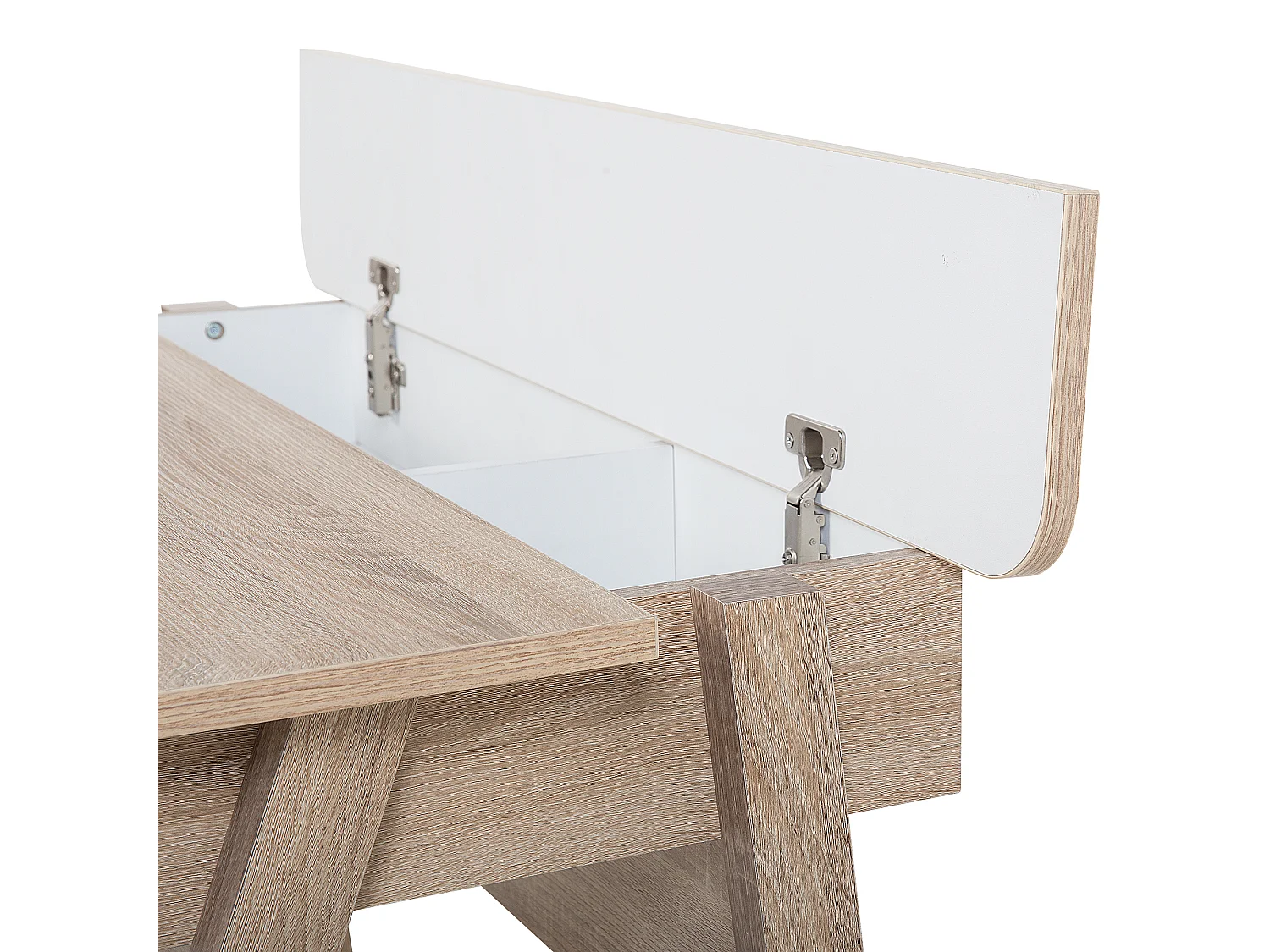 Table de bureau JACKSON Blanc 110 cm 60 cm