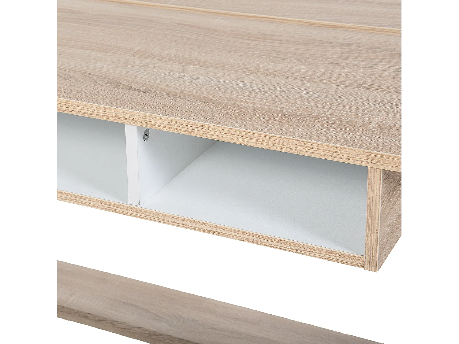 Table de bureau JACKSON Blanc 110 cm 60 cm