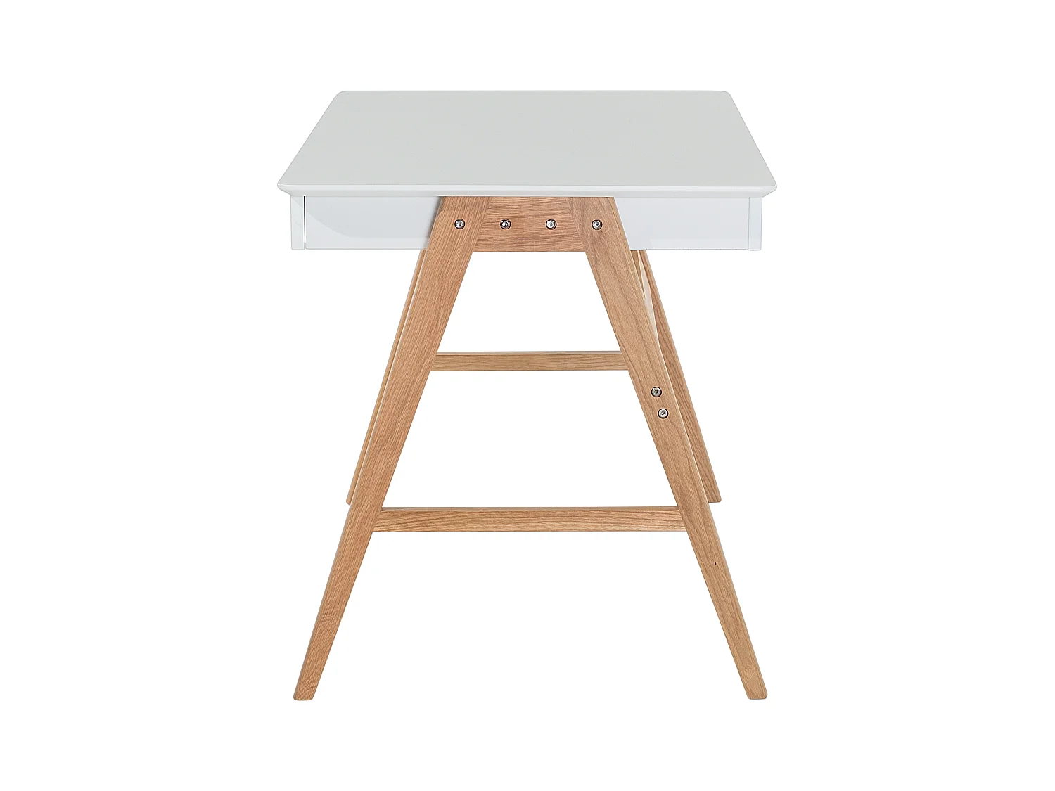 Escritorio SHESLAY Blanco 120 cm 70 cm con almacenaje