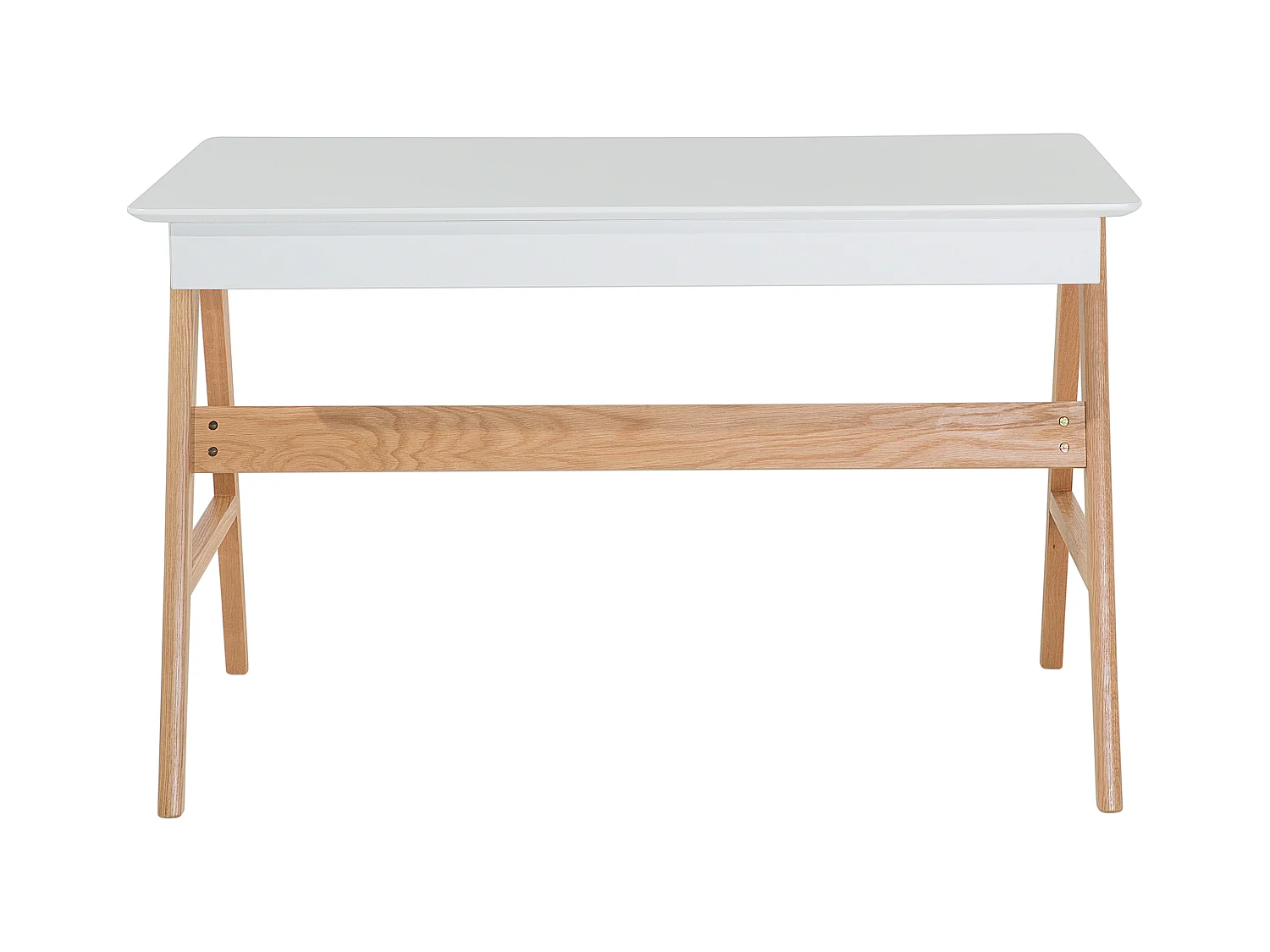 Escritorio SHESLAY Blanco 120 cm 70 cm con almacenaje