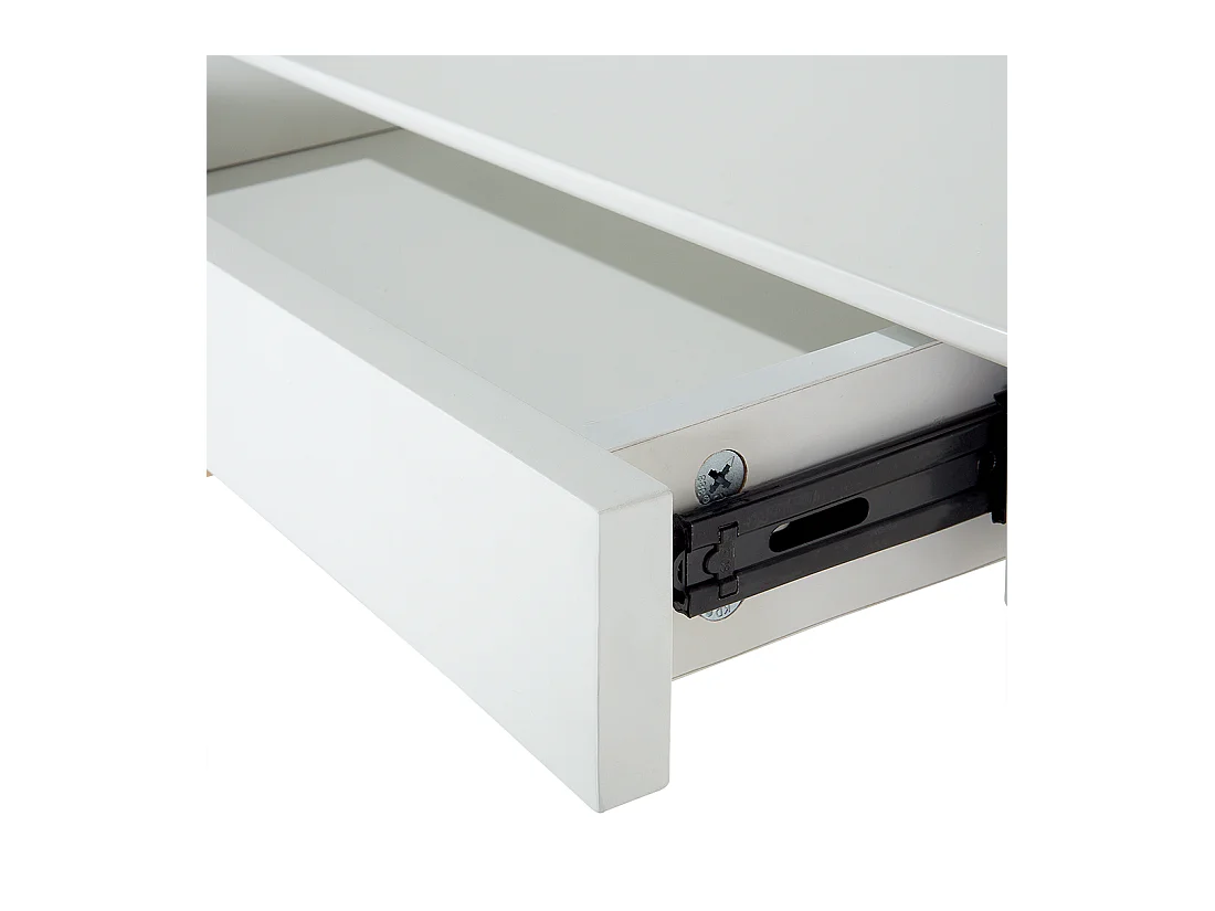 Escritorio SHESLAY Blanco 120 cm 70 cm con almacenaje