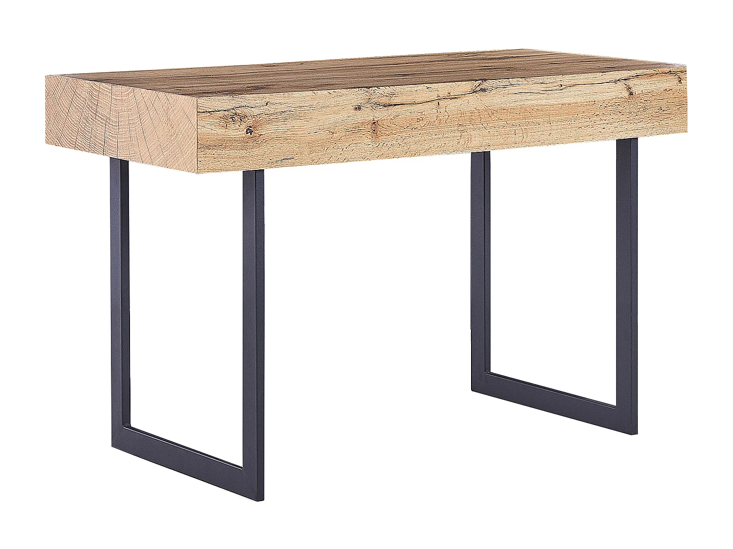 Schreibtisch VIDA Hellbraun 120 cm 55 cm mit Stauraum