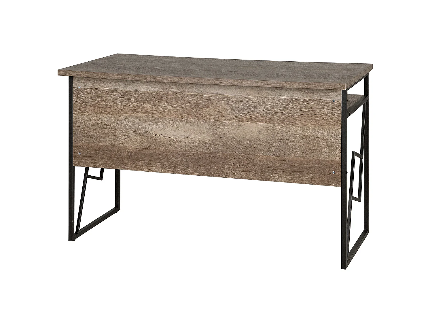 Schreibtisch FORRES Braun / Schwarz 120 cm 60 cm