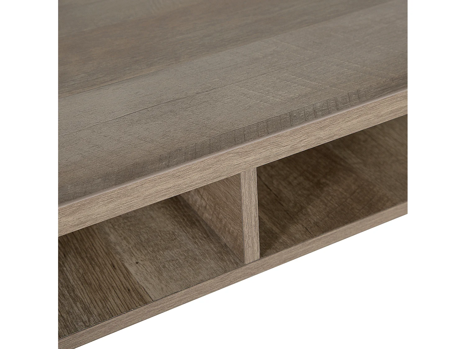 Schreibtisch FORRES Braun / Schwarz 120 cm 60 cm