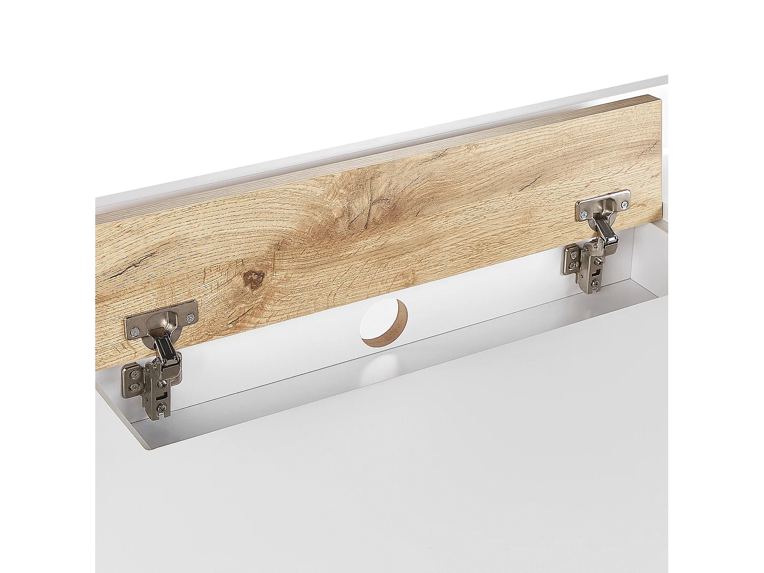 Secretária FOCUS Branco 120 cm 60 cm com arrumação