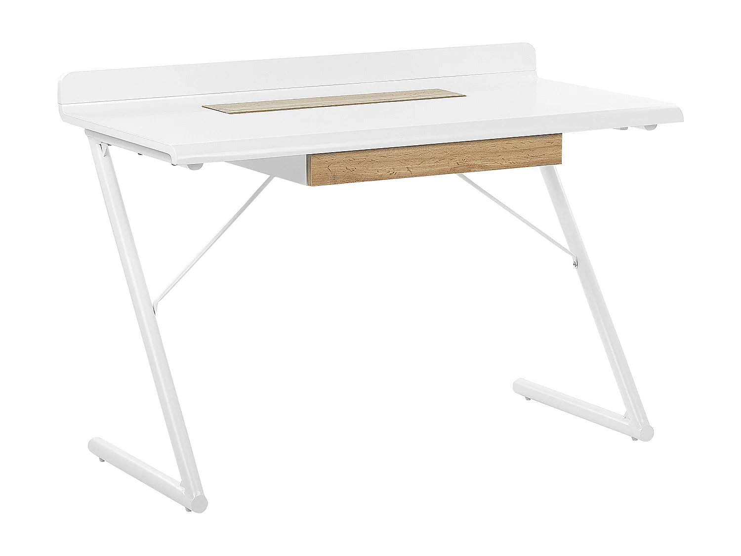 Table de bureau FOCUS Blanc 120 cm 60 cm avec rangement