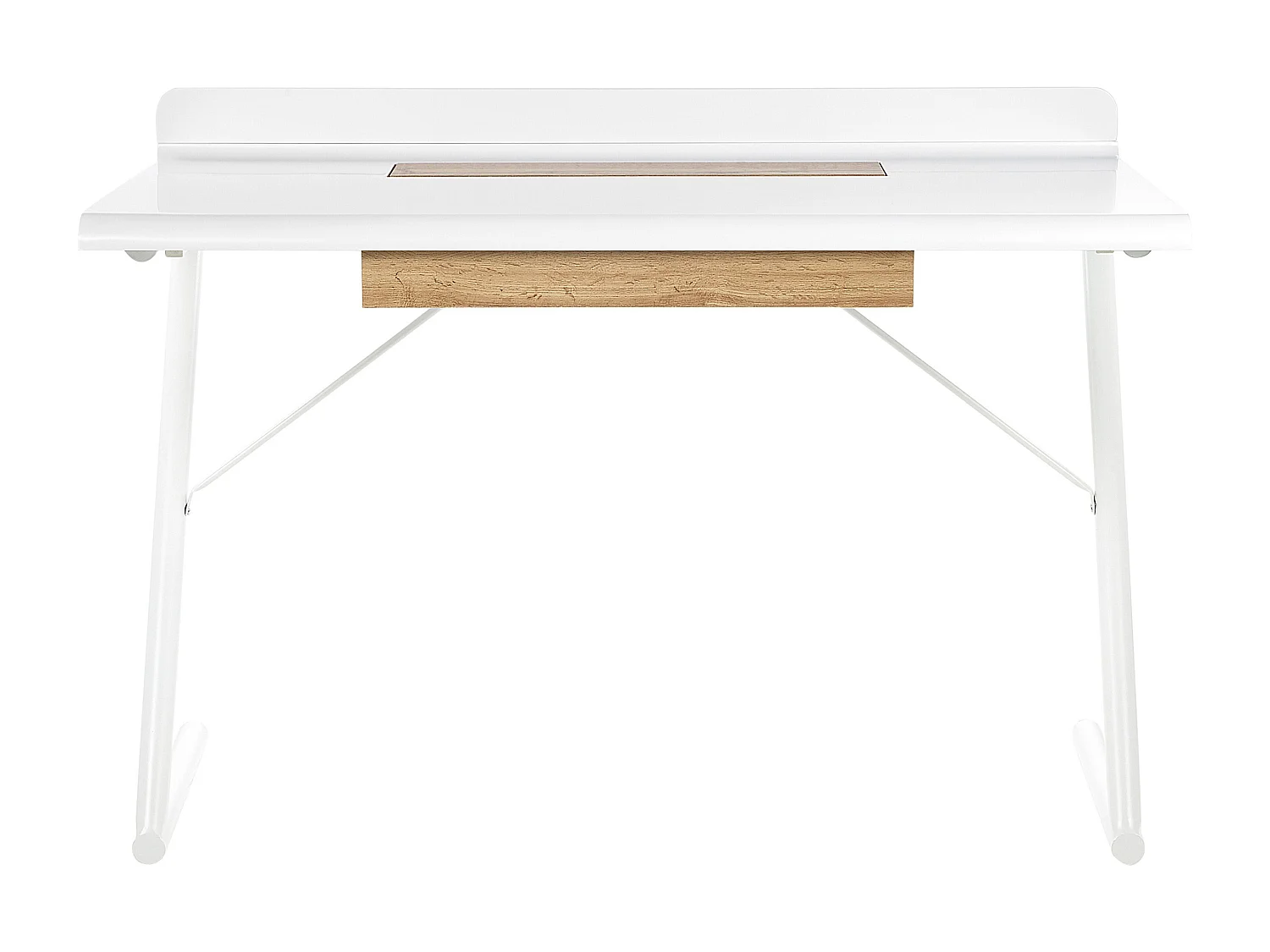 Table de bureau FOCUS Blanc 120 cm 60 cm avec rangement