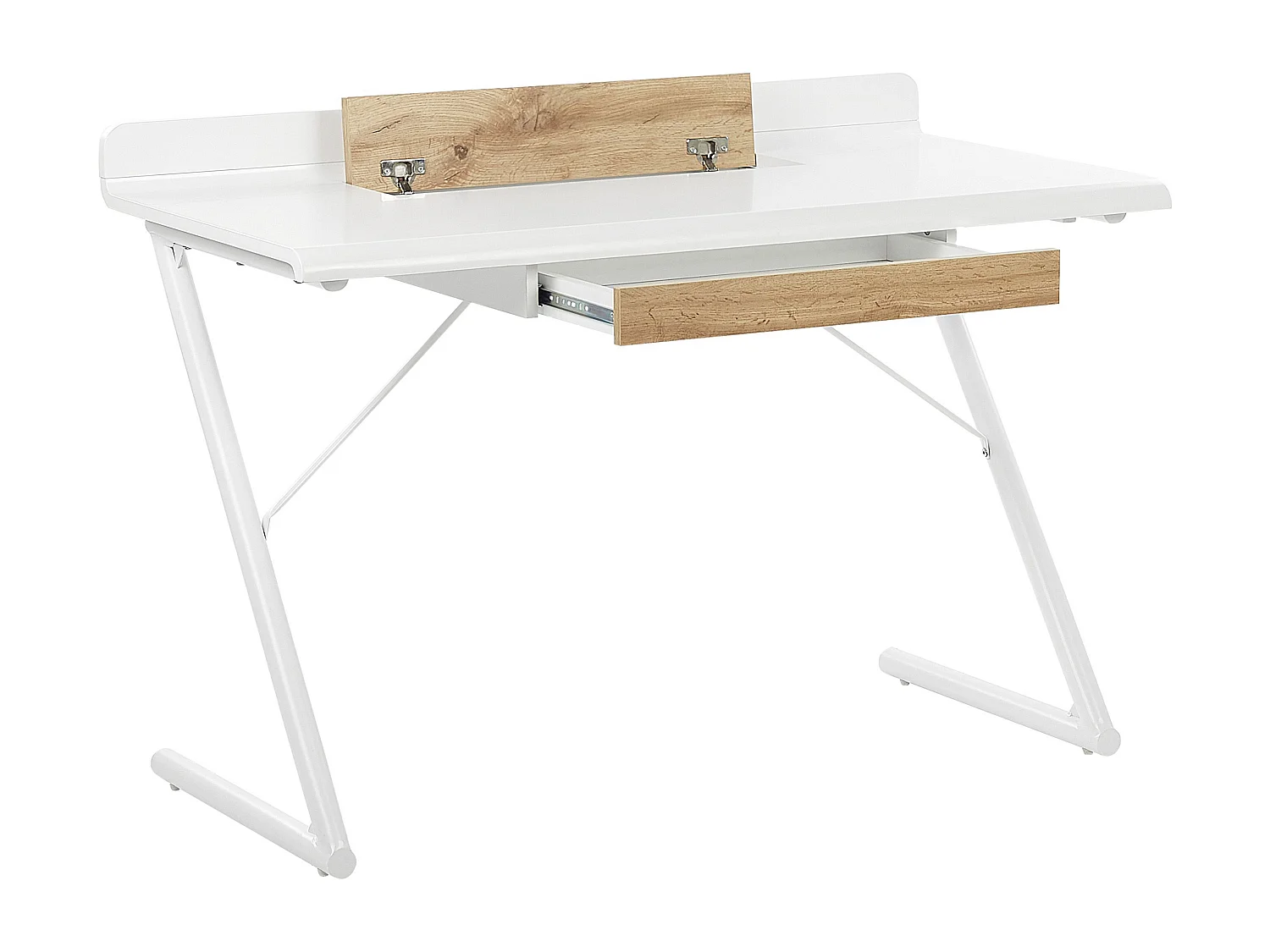 Bureau FOCUS Wit 120 cm 60 cm met opbergruimte