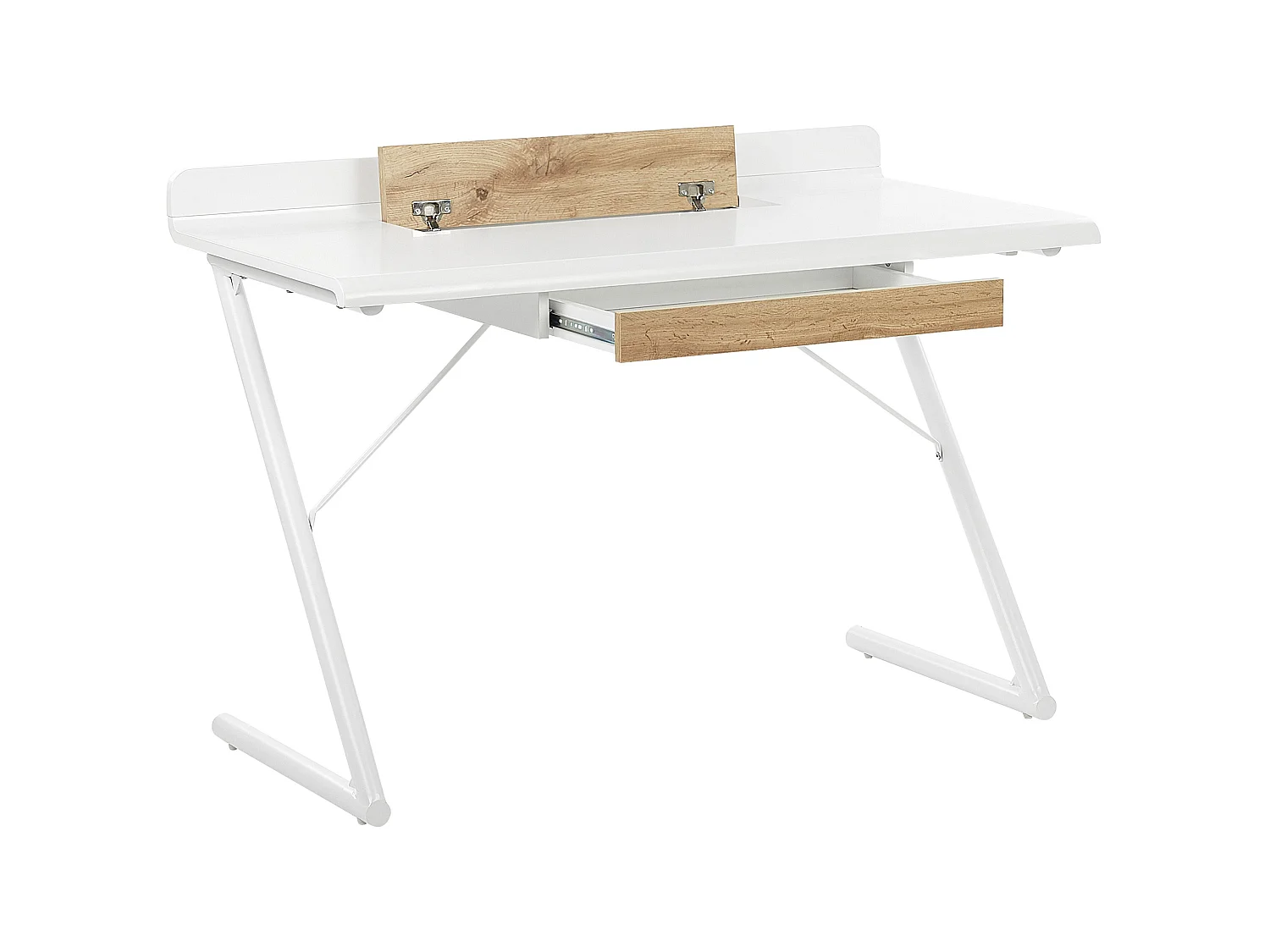 Scrivania FOCUS Bianco 120 cm 60 cm con contenitore