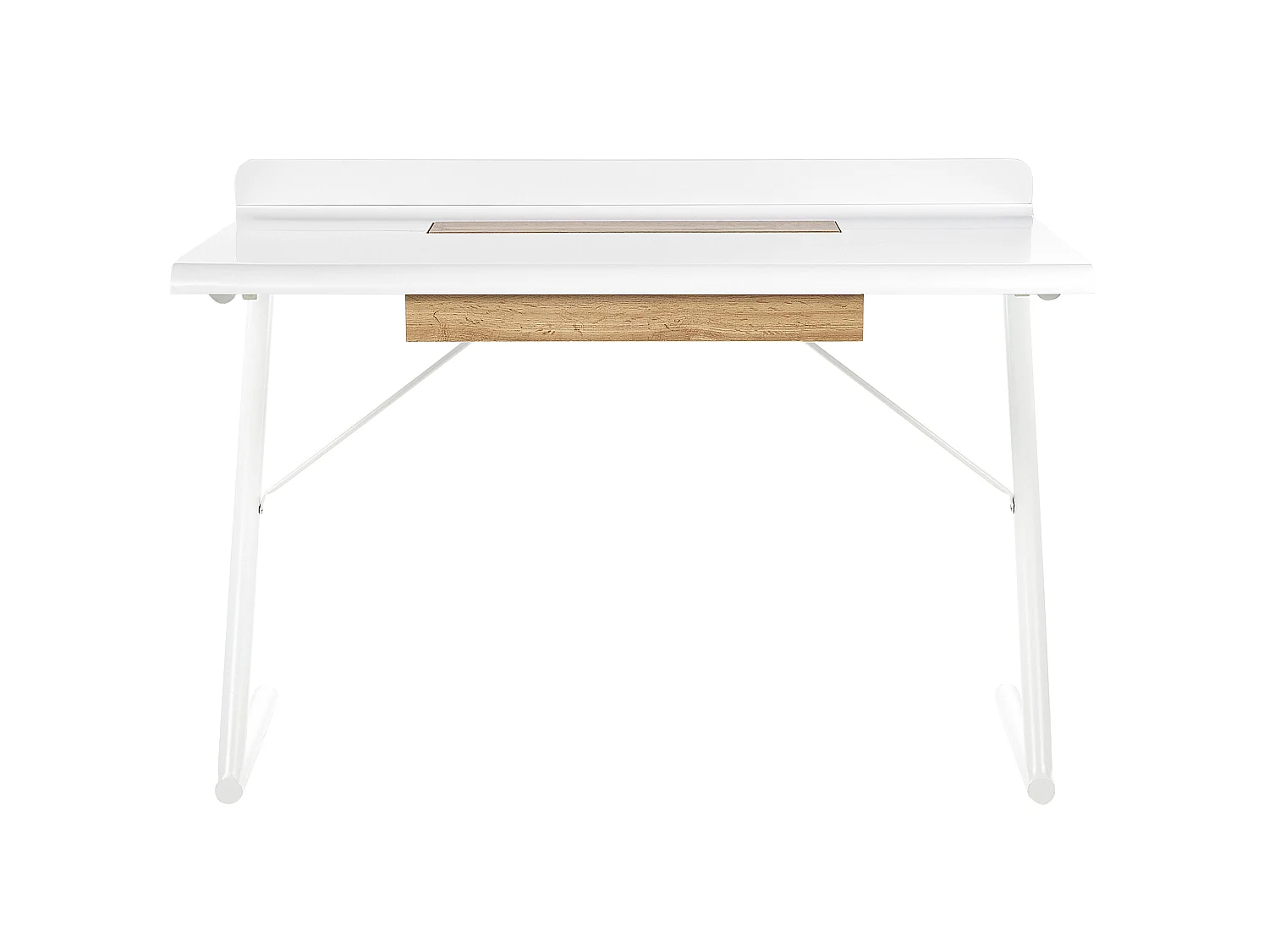 Scrivania FOCUS Bianco 120 cm 60 cm con contenitore