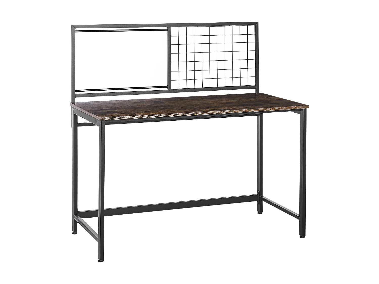 Escritorio con panel de notas VINCE Negro 118 cm 60 cm