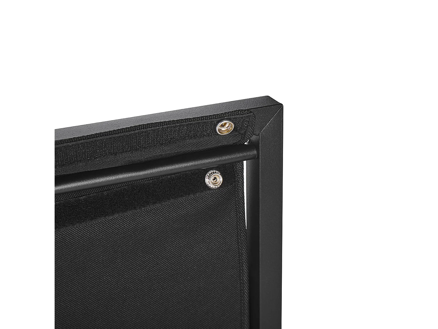 Bureau avec tableau de notes VINCE Noir 118 cm 60 cm