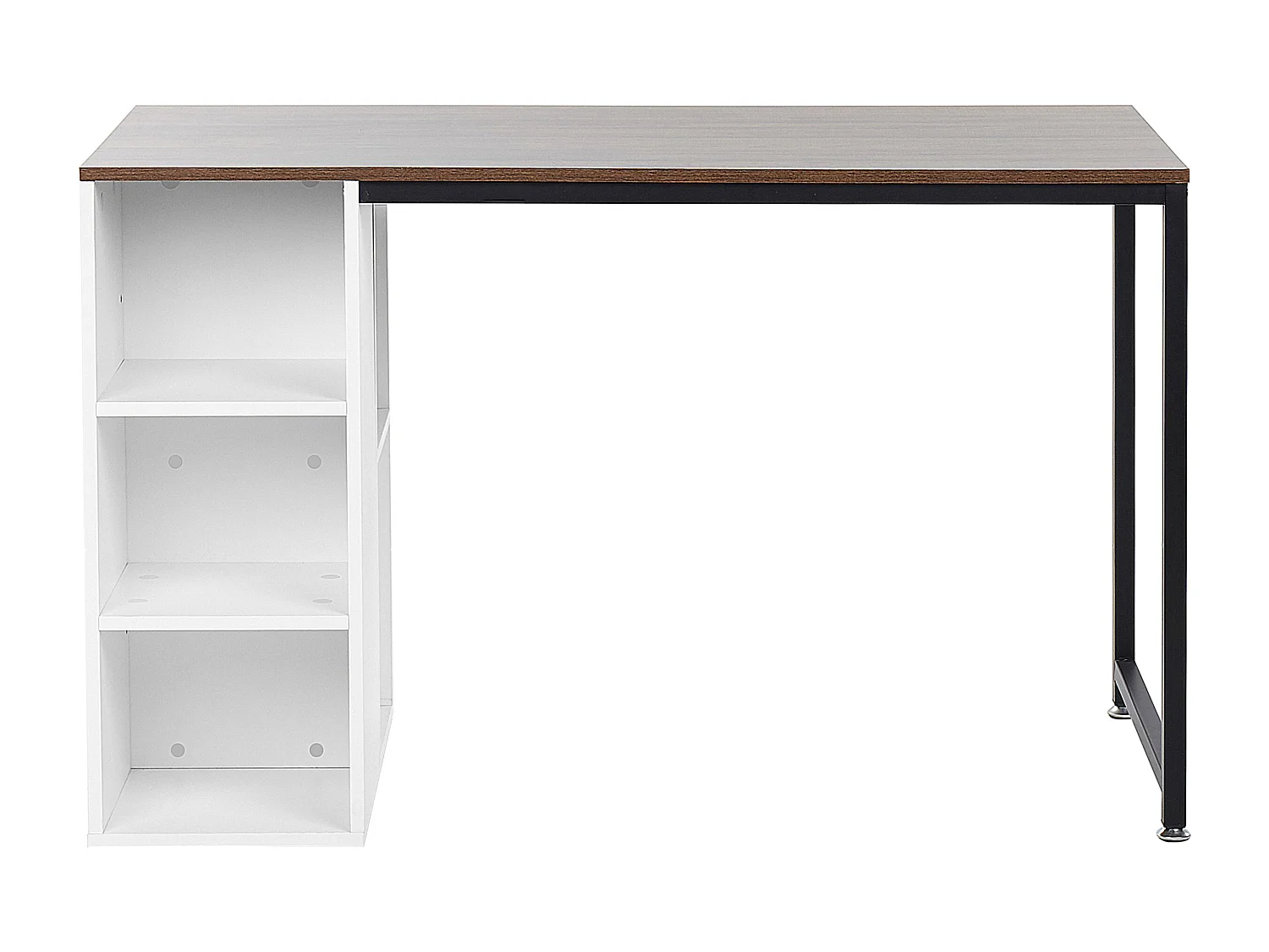 Schreibtisch DESE Braun / Weiss 120 cm 60 cm