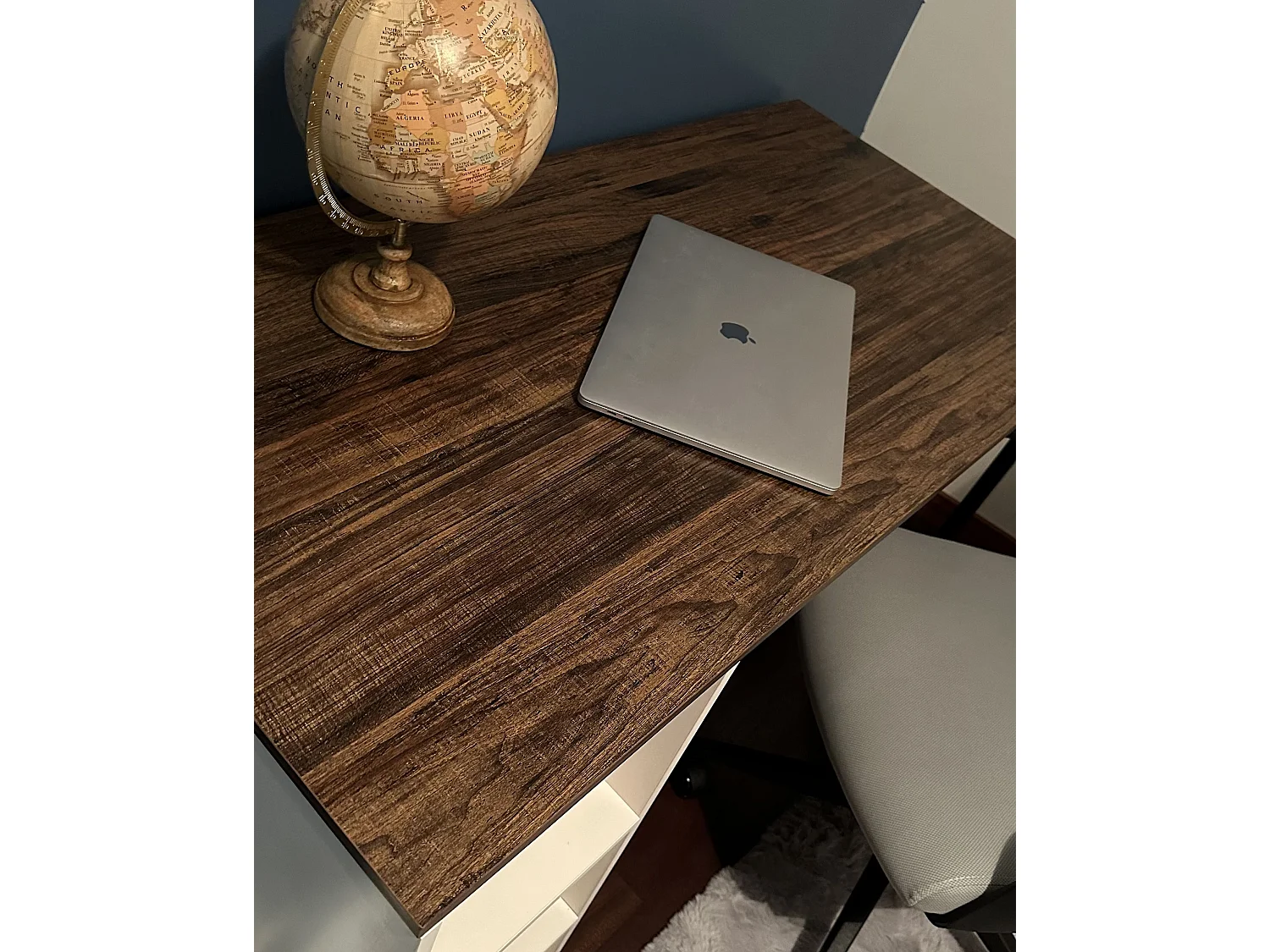 Bureau DESE Bruin/wit 120 cm 60 cm
