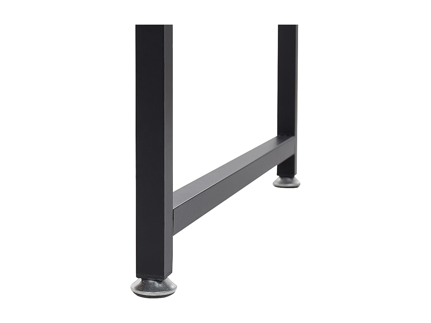 Scrivania da ufficio 120 x 60 cm legno scuro e bianco DESE