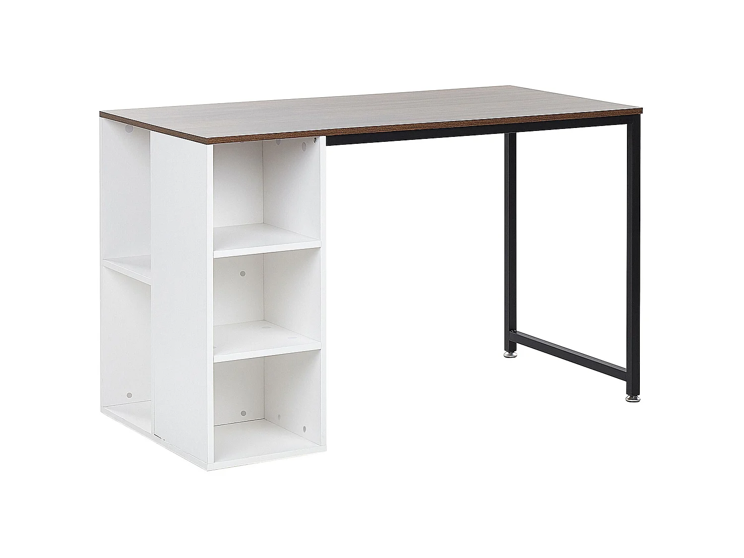 Table de bureau DESE Marron/blanc 120 cm 60 cm
