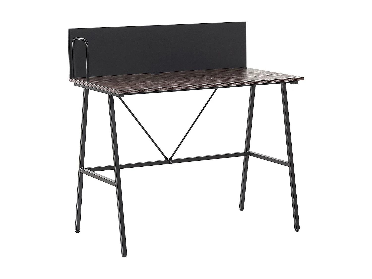 Bureau HASTINGS Bruin/zwart 100 cm 52 cm