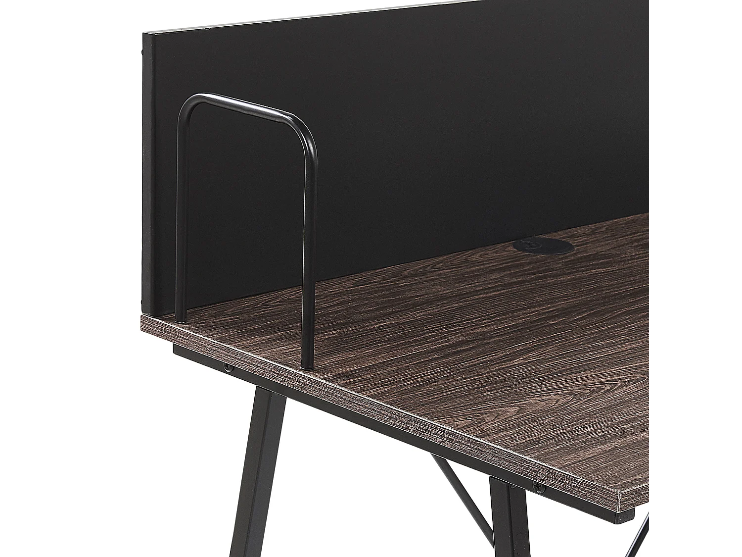 Bureau HASTINGS Bruin/zwart 100 cm 52 cm