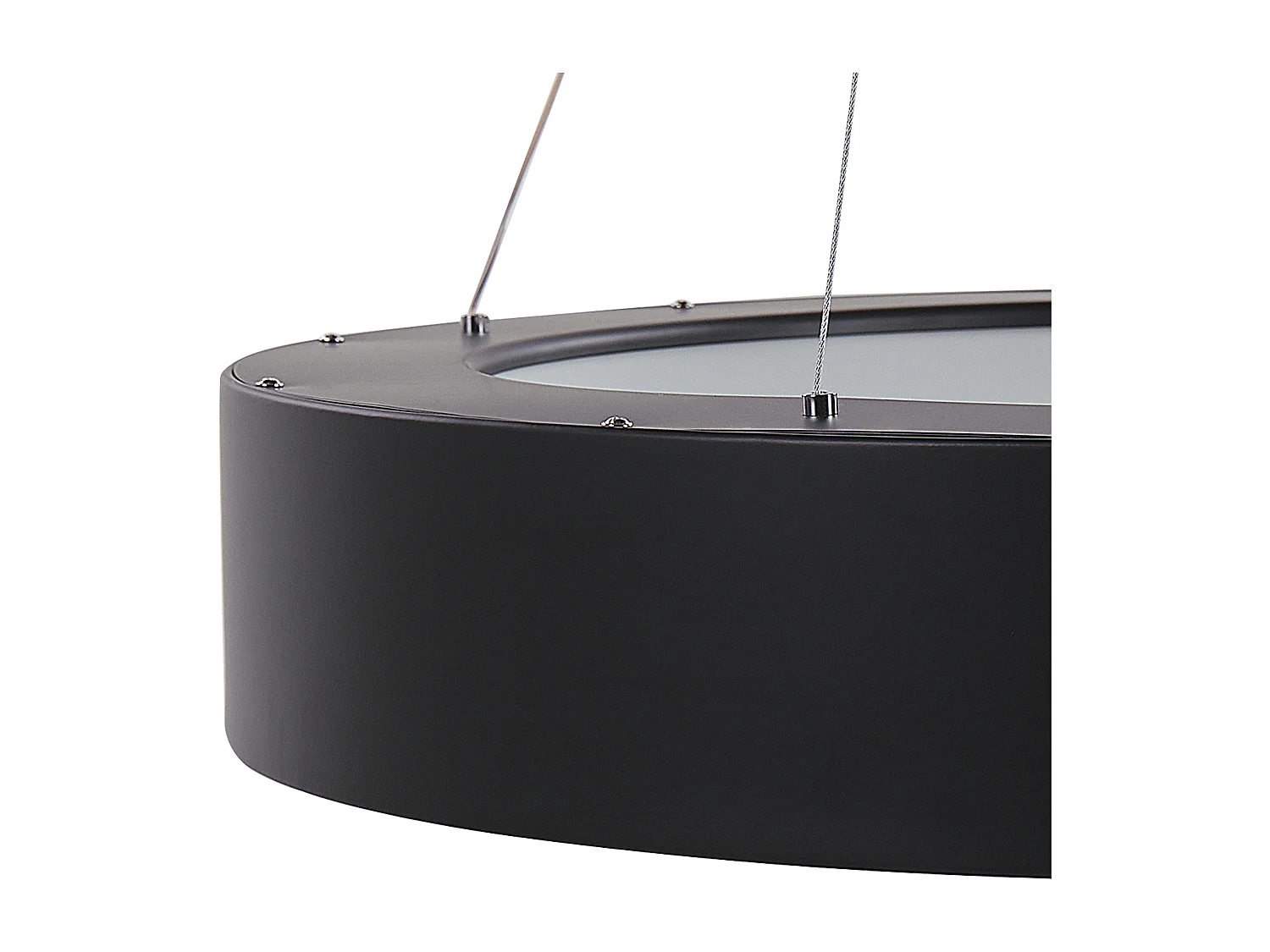 Lampe LED suspendue LENYA Métal Noir