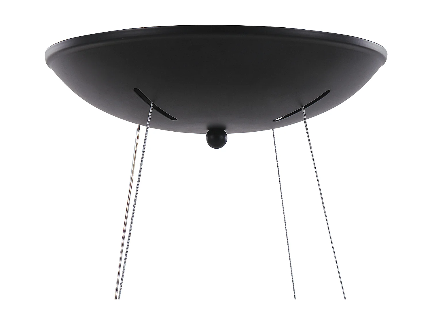 Lampe LED suspendue LENYA Métal Noir