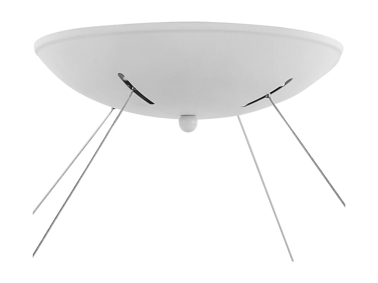 Lámpara LED colgante LENYA Metal Blanco