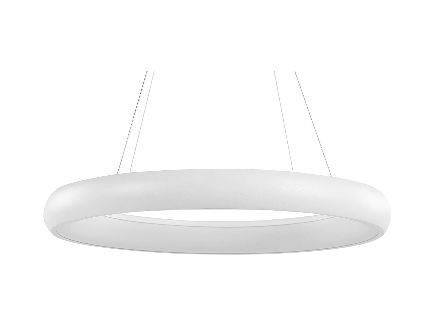 LED Hängelampe BAGO Metall Weiss