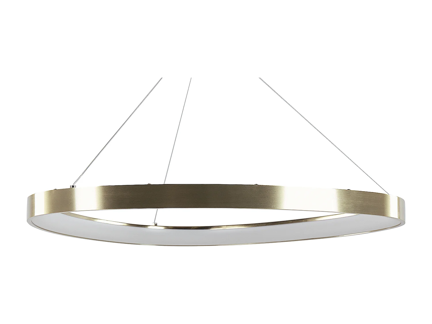 Lampe LED suspendue KRABURI Métal Doré