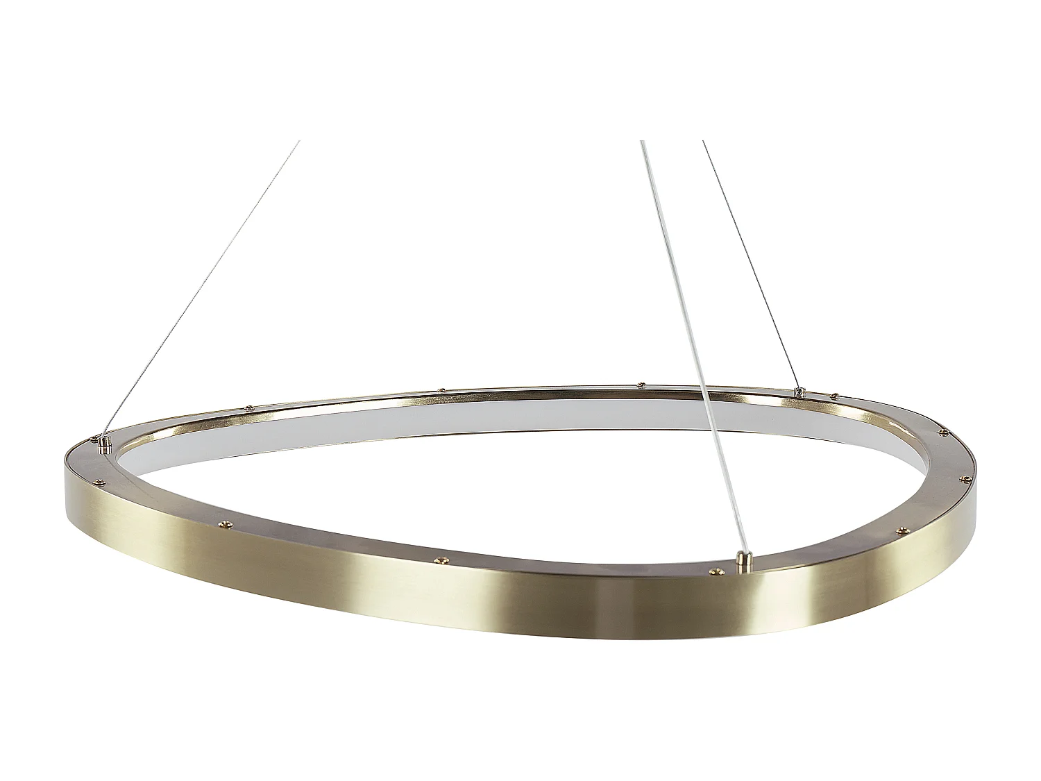 Lampe LED suspendue KRABURI Métal Doré