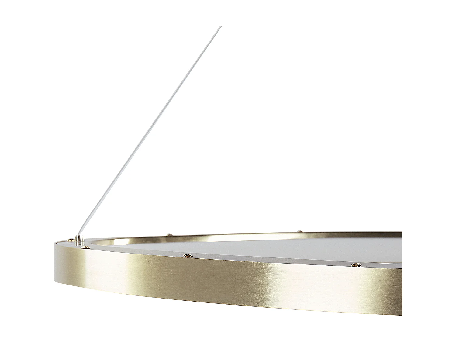 Lampe LED suspendue KRABURI Métal Doré