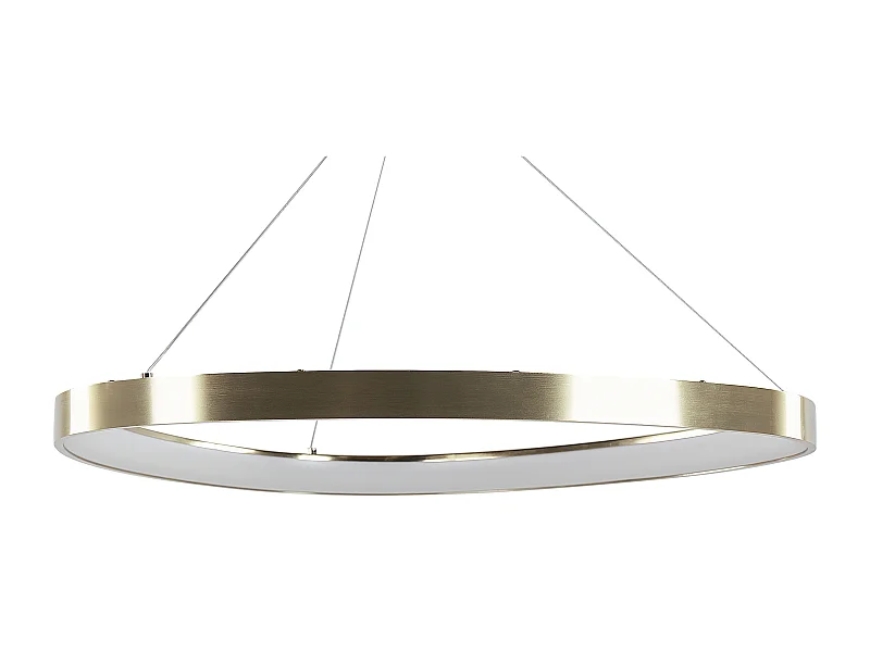 Lampe LED suspendue KRABURI Métal Doré