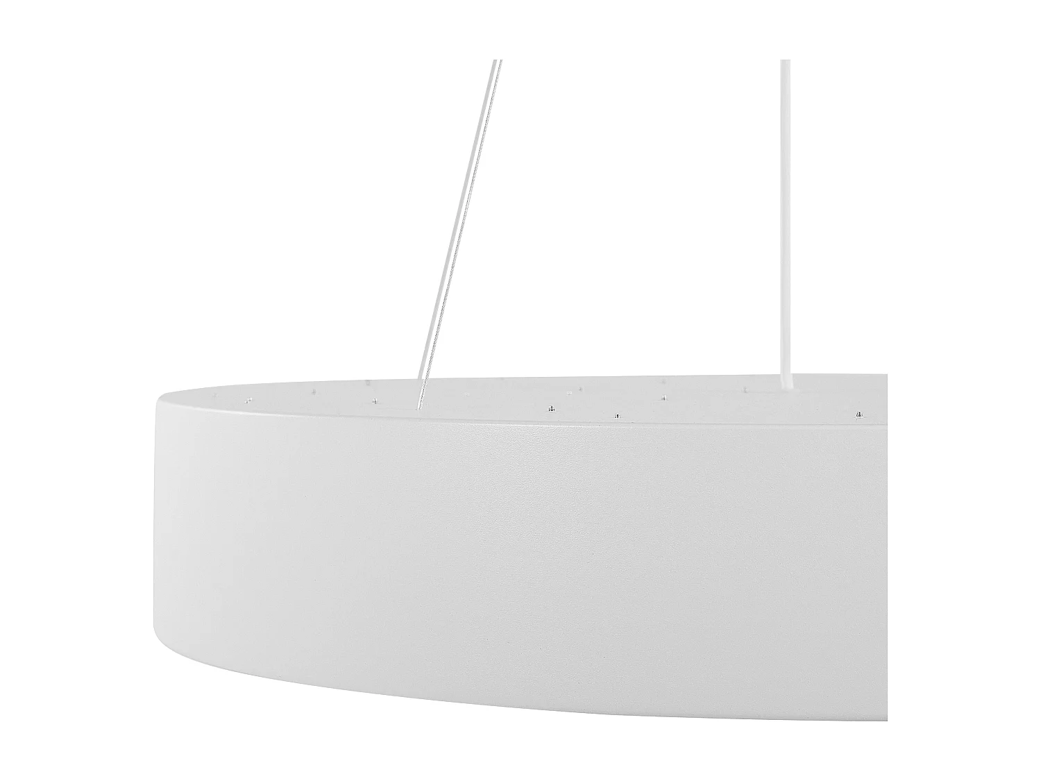 Candeeiro LED suspenso BALILI Metal Branco