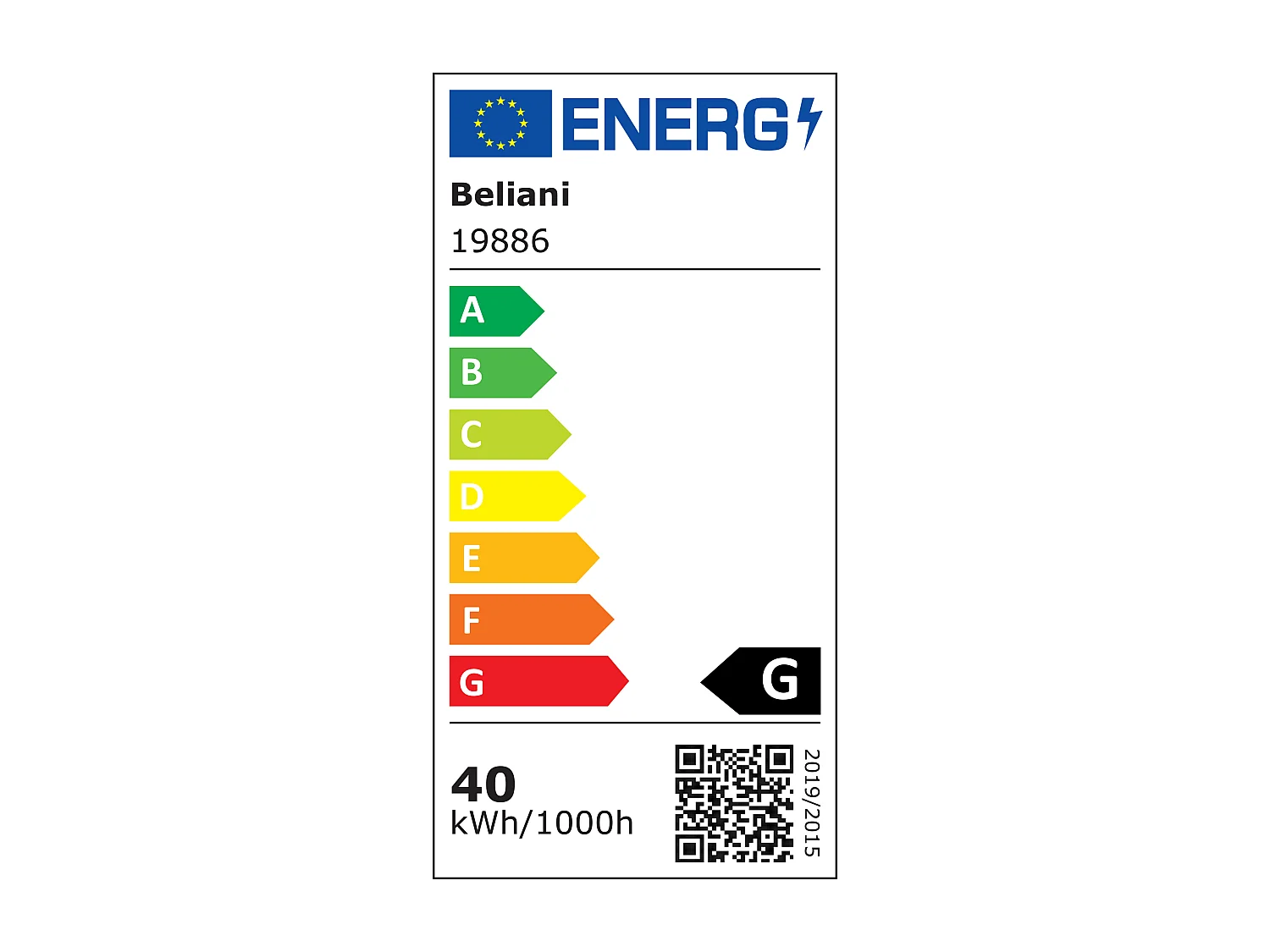 Candeeiro LED suspenso BALILI Metal Branco