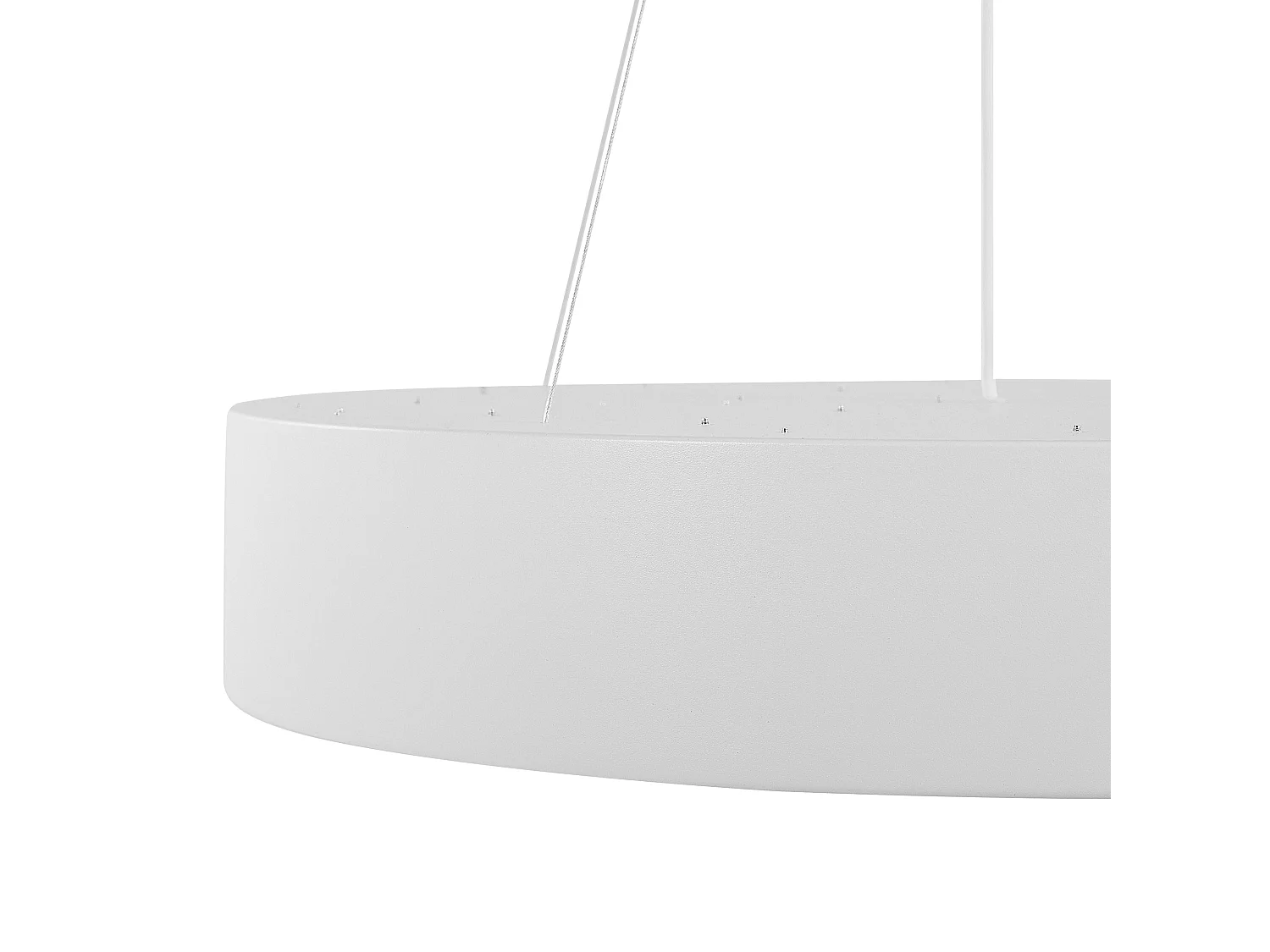 Candeeiro LED suspenso BALILI Metal Branco