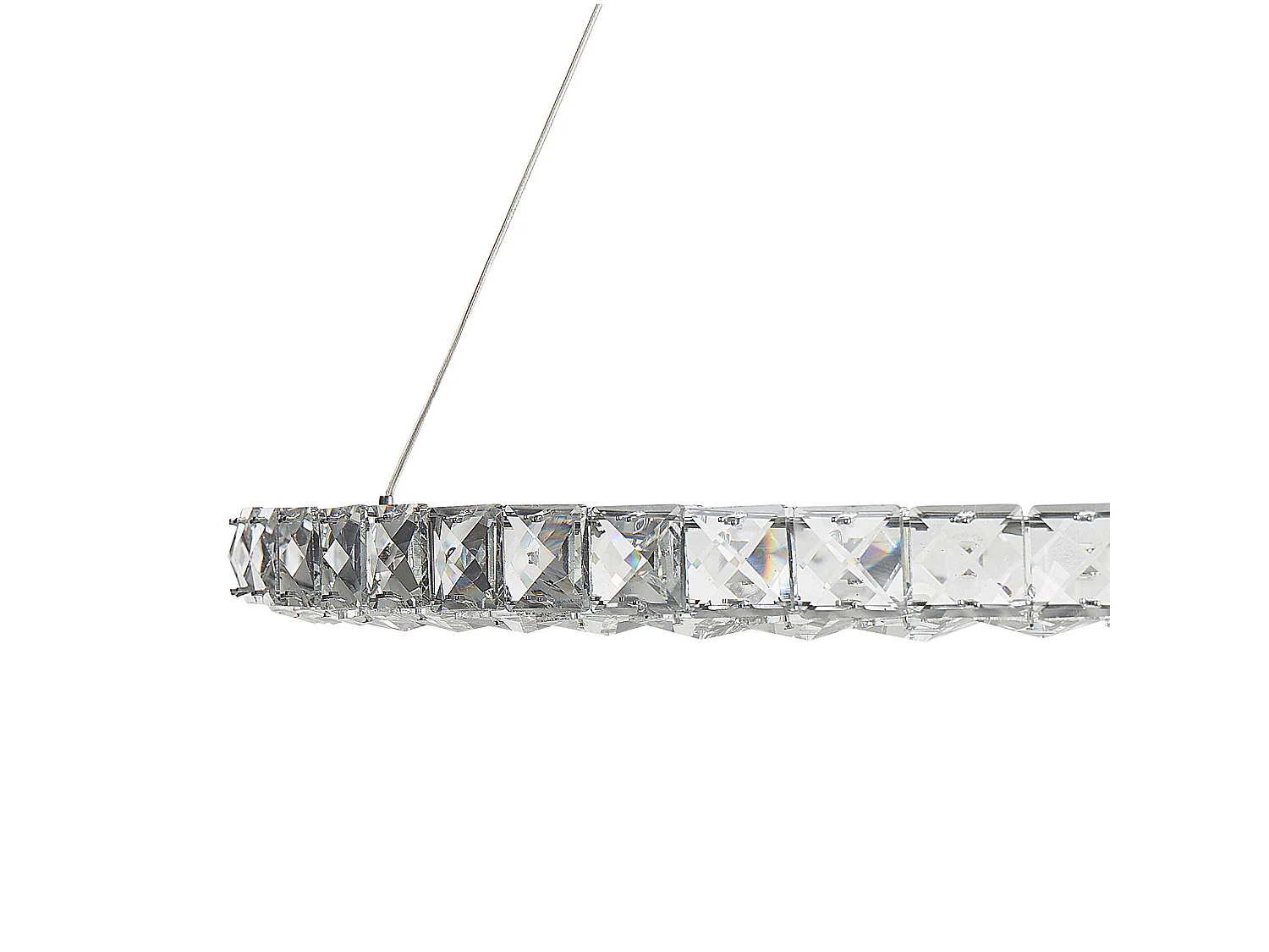 LED Pendant Lamp MAGAT Crystal Silver