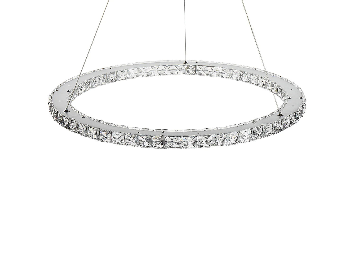 LED Pendant Lamp MAGAT Crystal Silver