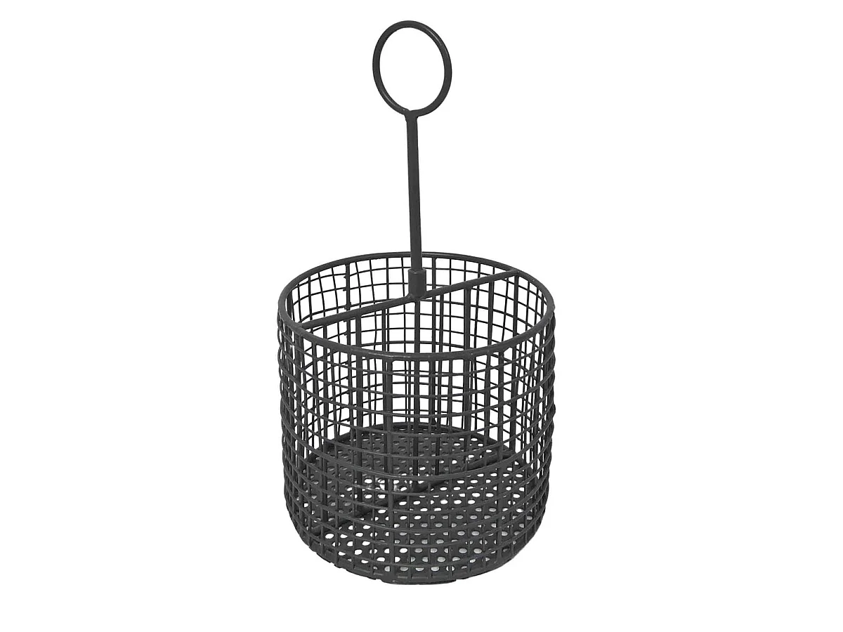 Pot range-couverts métal